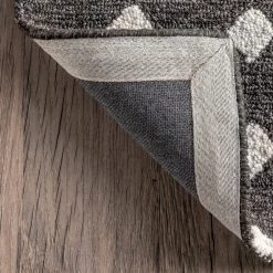 NuLOOM Maci Hand Tufted Geometric Wool Area Rug