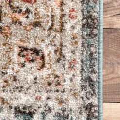 NuLOOM Vintage Medallion Justine Area Rug