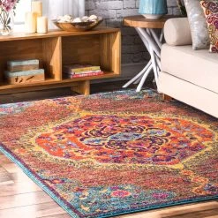 NuLOOM Vintage Medallion Maranda Area Rug