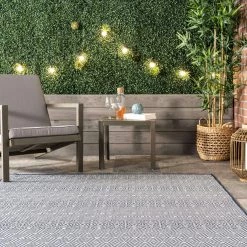 NuLOOM New Arrivals Paloma Abstract Geometric Indoor/Outdoor Area Rug