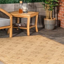 NuLOOM New Arrivals Dana Aztec Emblem Indoor/Outdoor Area Rug