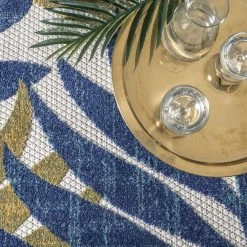 NuLOOM Molly Textured Tropical Leaves Indoor/Outdoor Area Rug New Arrivals 15 NuLOOM Molly Textured Tropical Leaves Indoor/Outdoor Area Rug New Arrivals