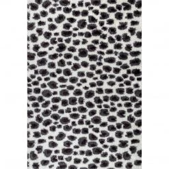 NuLOOM Lennon Cozy Shag Leopard Area Rug