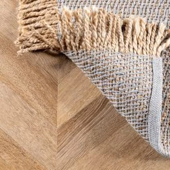 NuLOOM Flatweave Solid Tassel Amalia Area Rug 46 NuLOOM Flatweave Solid Tassel Amalia Area Rug