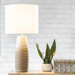 NuLOOM New Arrivals Monterey 30" Ceramic Table Lamp