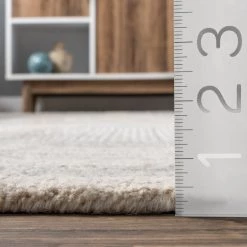 NuLOOM Palmer Hand Tufted Wool Striped Area Rug New Arrivals