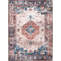NuLOOM Eliza Machine Washable Traditional Medallion Area Rug New Arrivals