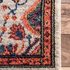 NuLOOM Traditional Diamond Elayne Area Rug