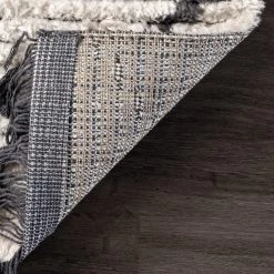 NuLOOM New Arrivals Mari Moroccan Soft Shag Fringe Area Rug