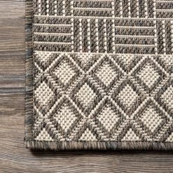 NuLOOM Tilly Striped Lattice Indoor/Outdoor Area Rug 14 NuLOOM Tilly Striped Lattice Indoor/Outdoor Area Rug