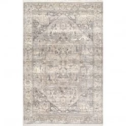 NuLOOM Vintage Harriet Medallion Fringe Area Rug Best Sellers