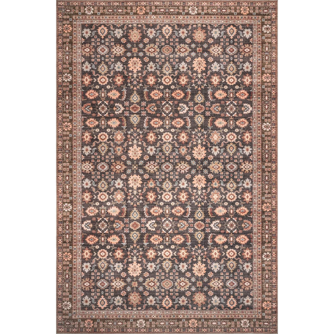 NuLOOM New Arrivals Claire Washable Floral Area Rug 1 NuLOOM New Arrivals Claire Washable Floral Area Rug