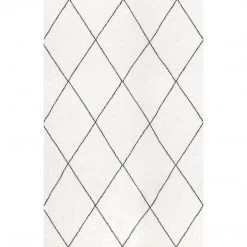 NuLOOM Simple Trellis Washable Shag Area Rug