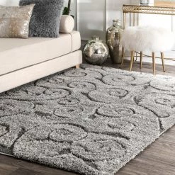 NuLOOM Contemporary Machine Made Maisha Area Rug