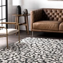 NuLOOM Rorie Leopard Print Wool Area Rug New Arrivals