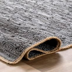 NuLOOM Sabby Hand Woven Leather Flatweave Area Rug New Arrivals