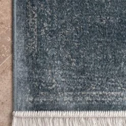 NuLOOM New Arrivals Vintage Medallion Cantrell Fringe Area Rug 46 NuLOOM New Arrivals Vintage Medallion Cantrell Fringe Area Rug