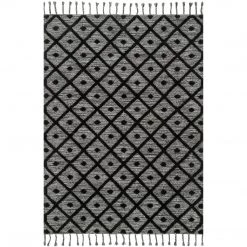 NuLOOM Hand Loomed Trellis Tassel Jinny Area Rug