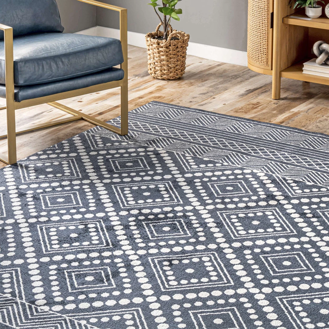 NuLOOM Phyllis Machine Washable Diamond Trellis Area Rug 9 NuLOOM Phyllis Machine Washable Diamond Trellis Area Rug
