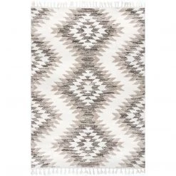 NuLOOM Adelade Aztec High Low Shaggy Tassel Area Rug New Arrivals