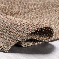 NuLOOM New Arrivals Seagrass And Jute Flatweave