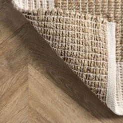 NuLOOM Cotton Bordered Jute Area Rug 24 NuLOOM Cotton Bordered Jute Area Rug