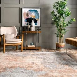 NuLOOM Ryann Contemporary Faded Abstract Area Rug
