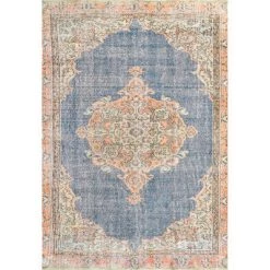 NuLOOM Tatiana Printed Snowflake Token Flatweave New Arrivals