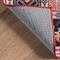 NuLOOM New Arrivals Amber Machine Washable Floral Aztec Area Rug