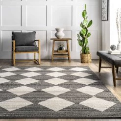 NuLOOM Gianna Contemporary Geometric Checker Tile Area Rug 17 NuLOOM Gianna Contemporary Geometric Checker Tile Area Rug
