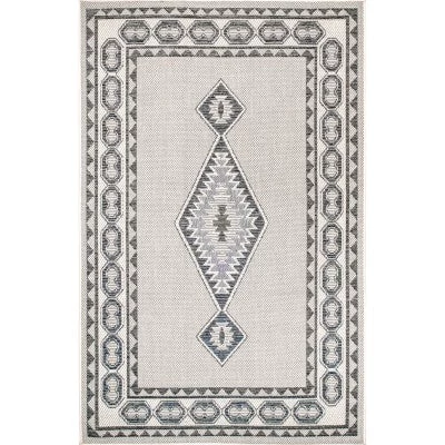 NuLOOM Annika Aztec Iris Indoor/Outdoor Area Rug 1 NuLOOM Annika Aztec Iris Indoor/Outdoor Area Rug