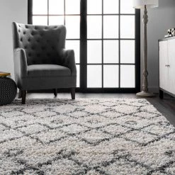 NuLOOM New Arrivals Transitional Kristi Shag Area Rug