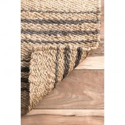 NuLOOM Hand Loomed Sandy Jute Area Rug New Arrivals