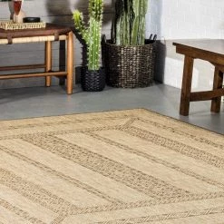 NuLOOM Marcie Bohemian Border Indoor/Outdoor Area Rug