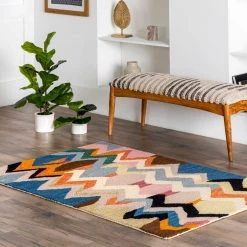 NuLOOM Contemporary Hand Tufted Aguirre