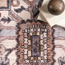 NuLOOM Sasha Machine Washable Medallion Area Rug