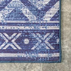 NuLOOM Fae Geometric Machine Washable Indoor/Outdoor Area Rug