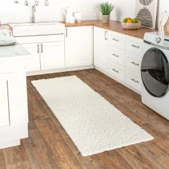 NuLOOM New Arrivals Marlow Soft Shaggy Faux Sheepskin Machine Washable Area Rug