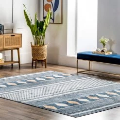 NuLOOM Harper Mosaic Tribal Stripes Area Rug New Arrivals