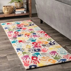 NuLOOM Pinkie Handprint Area Rug