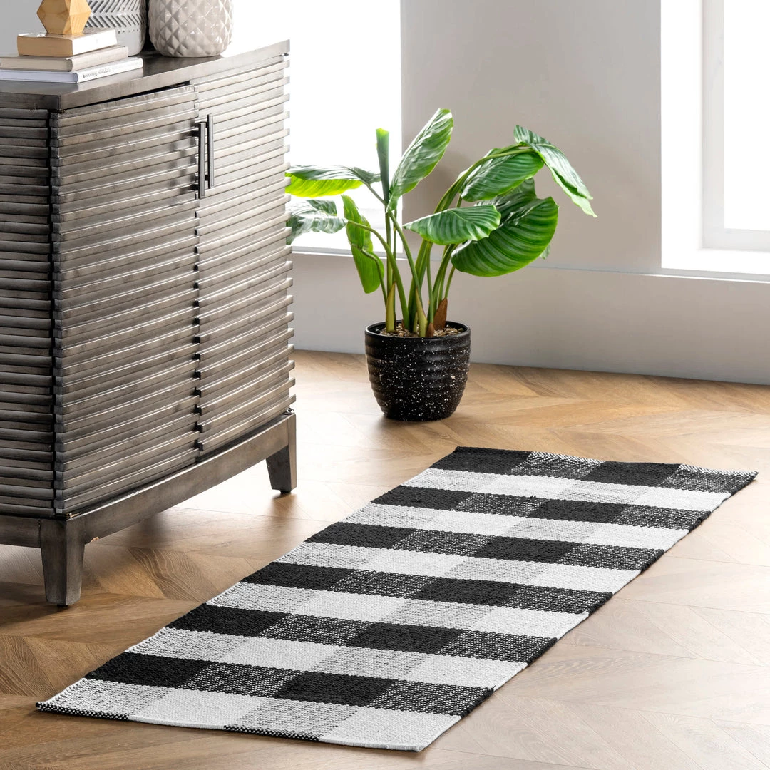 NuLOOM New Arrivals Rylie Buffalo Plaid Flatweave Area Rug 9 NuLOOM New Arrivals Rylie Buffalo Plaid Flatweave Area Rug