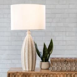 NuLOOM Hilo 27" Ceramic Table Lamp New Arrivals