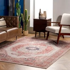NuLOOM Polly Traditional Medallion Area Rug New Arrivals