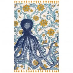 NuLOOM Contemporary Thomas Paul Flatweave Cotton Octopus