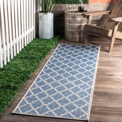 NuLOOM Machine Made Gina Outdoor Moroccan Trellis Area Rug 69 NuLOOM Machine Made Gina Outdoor Moroccan Trellis Area Rug