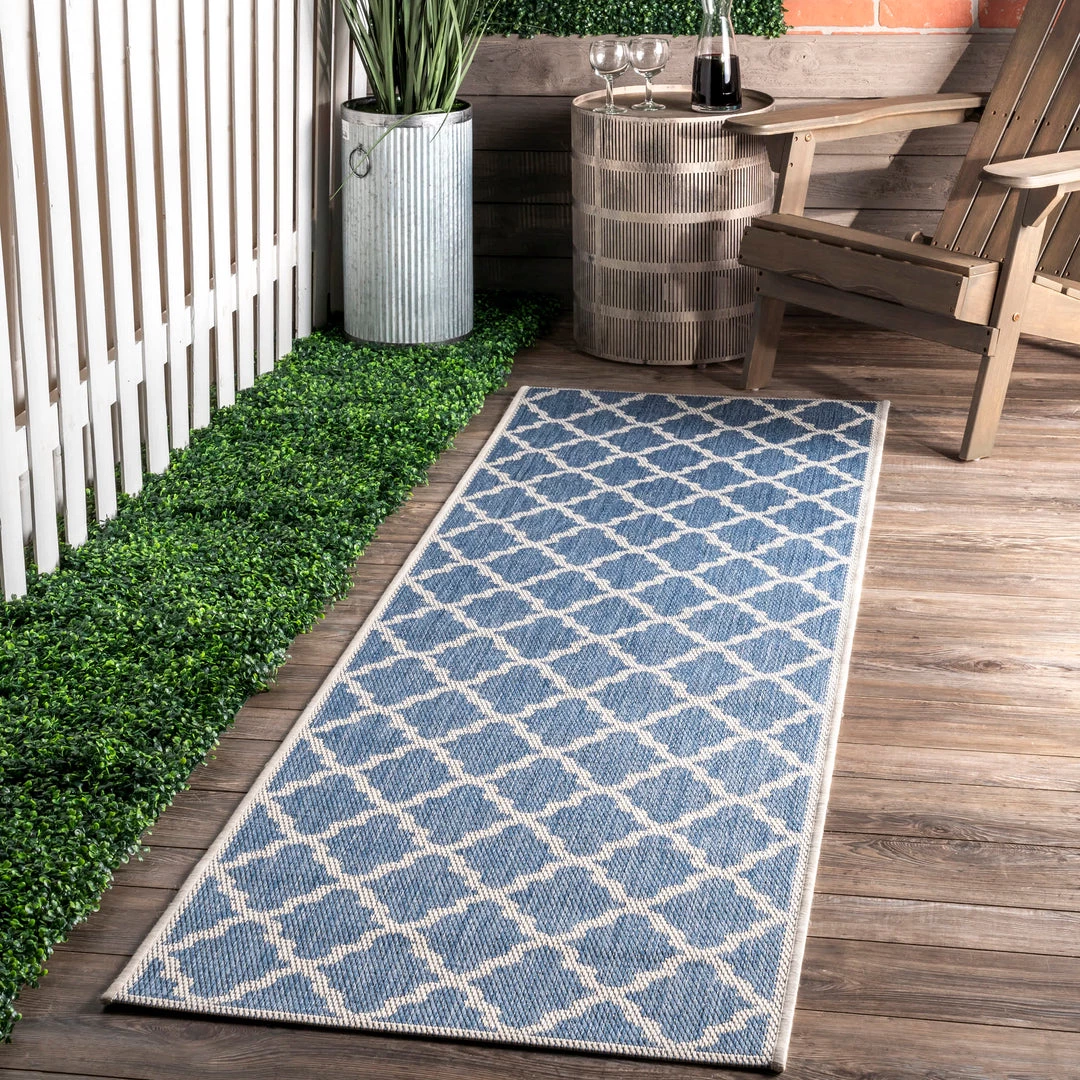 NuLOOM Machine Made Gina Outdoor Moroccan Trellis Area Rug 30 NuLOOM Machine Made Gina Outdoor Moroccan Trellis Area Rug
