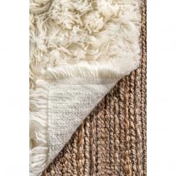 NuLOOM Hand Woven Genuine Greek Flokati Shag Area Rug