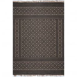NuLOOM New Arrivals Dasha Geometric Jute Tassel Area Rug