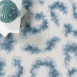 NuLOOM New Arrivals Leopard Spots Washable Area Rug