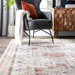 NuLOOM New Arrivals Zahra Faded Native Panels Area Rug